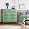 Sorbus Dresser with 9 Drawers - Furniture Storage Chest Tower Unit for Bedroom, Closet, etc - Steel Frame, Wood Top, Fabric Bins